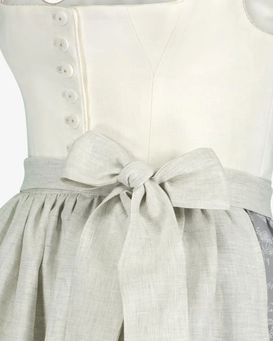 Kathi Dirndl lang mit Leinenschürze