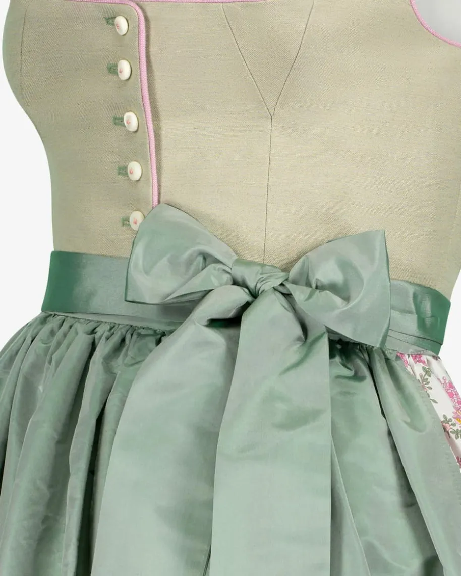 Kathi Midi-Dirndl mit Seidenschürze