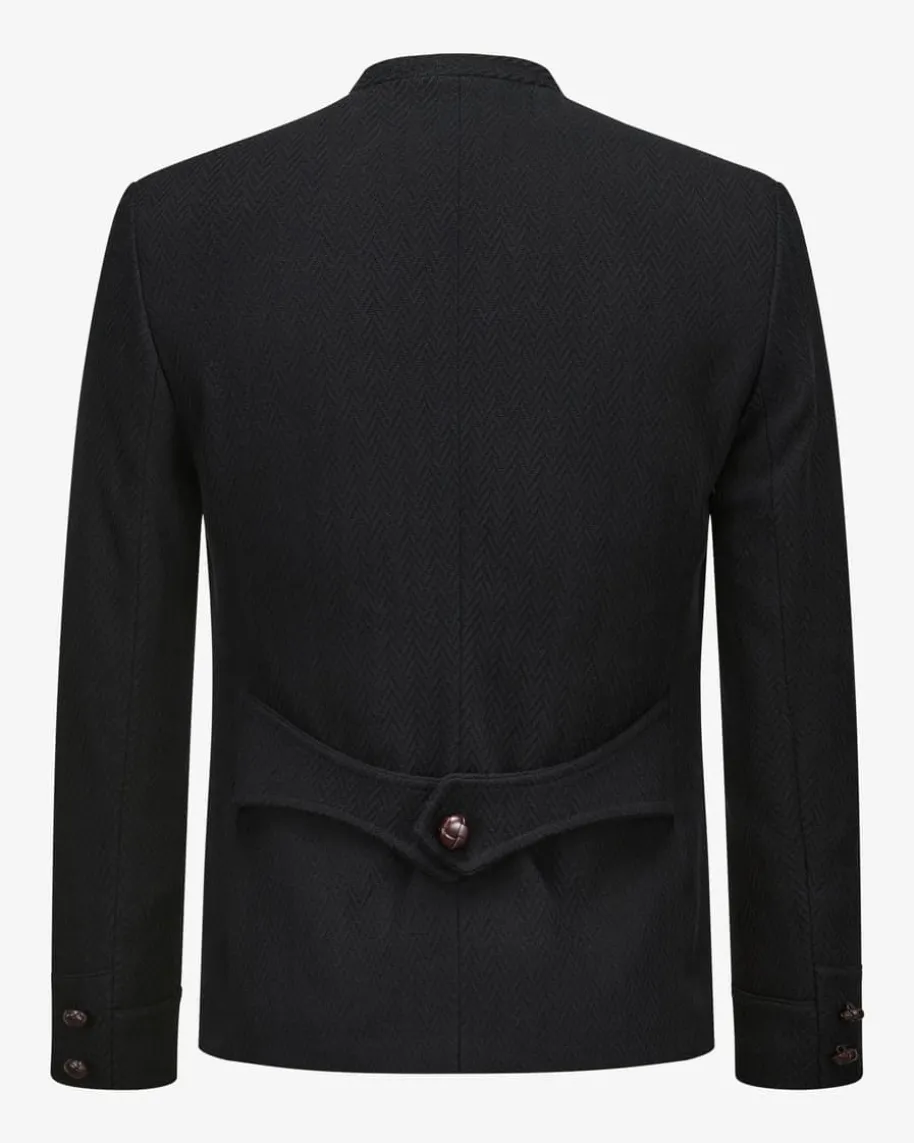 Korbe Doppelreiher-Trachtenjanker aus Baumwolle