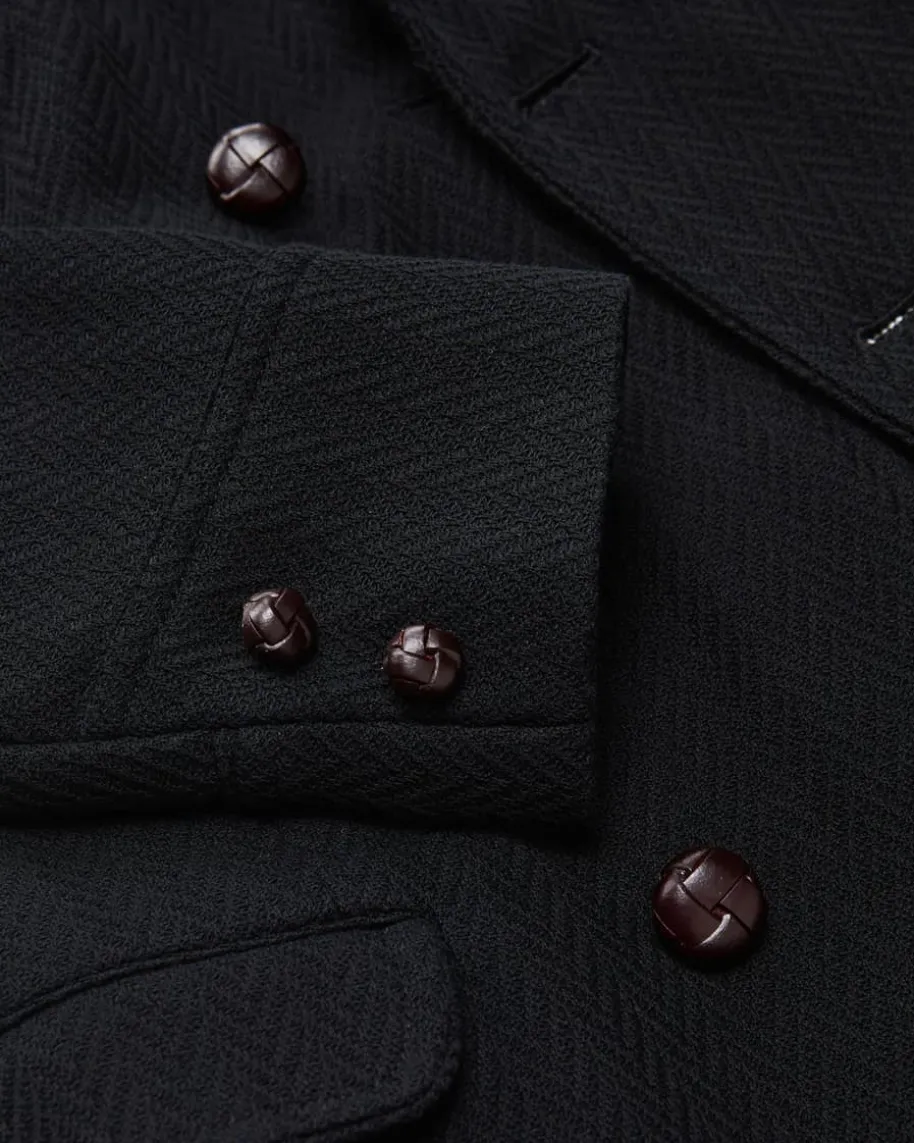 Korbe Doppelreiher-Trachtenjanker aus Baumwolle