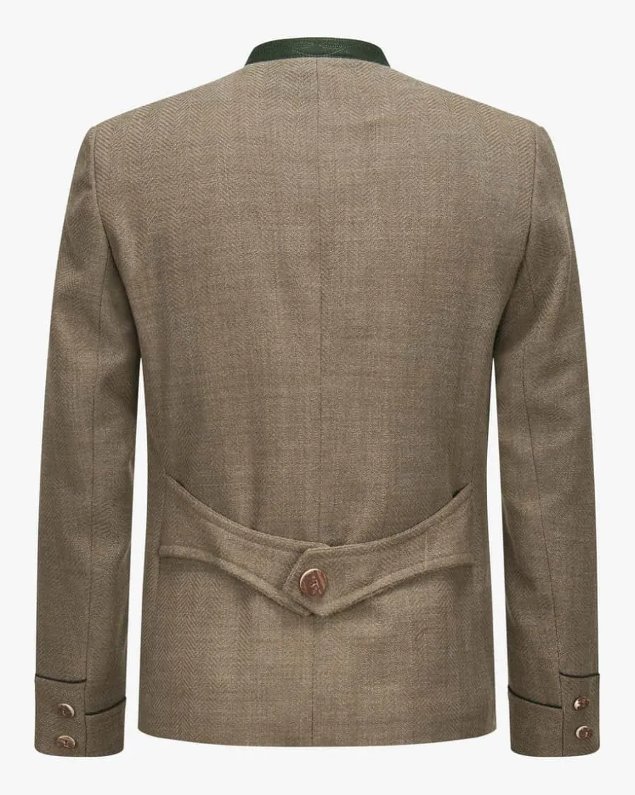 Korbe Doppelreiher-Trachtenjanker aus Schurwolle