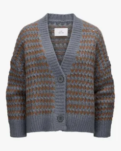 Lacey Cashmere-Seiden-Strickjacke