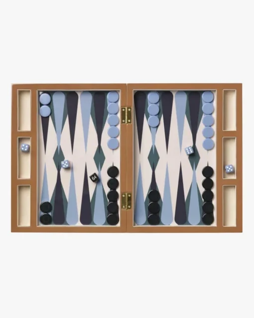 Lacquered Backgammonspiel