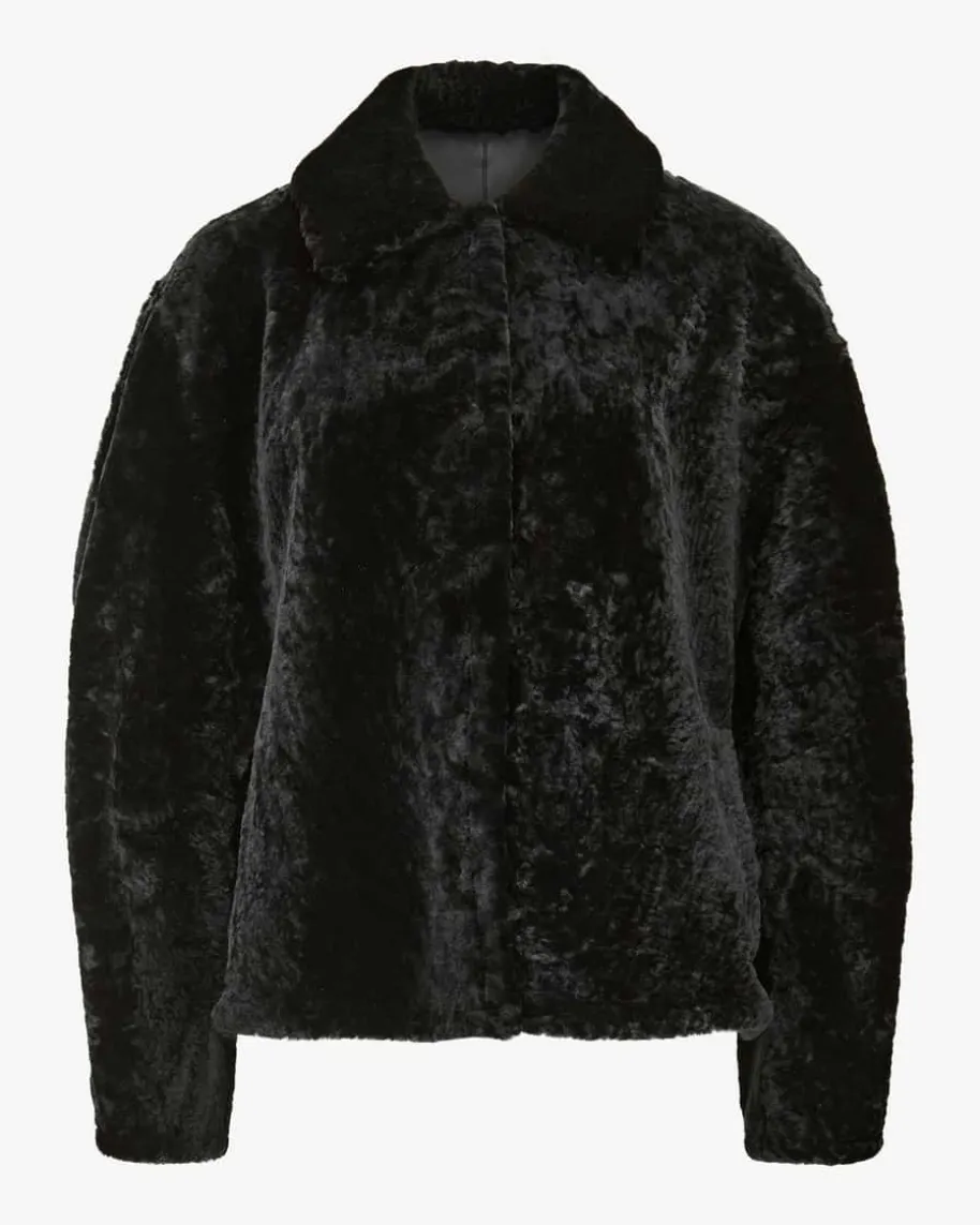 Lammfelljacke