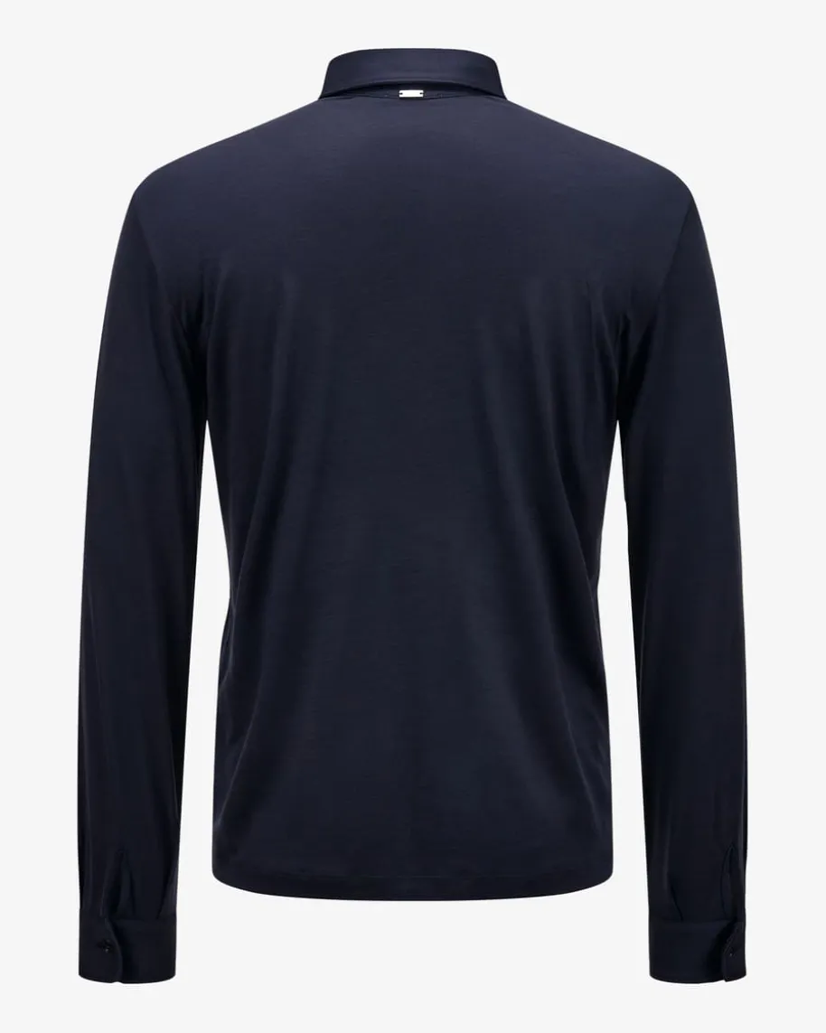 Langarm-Polo
