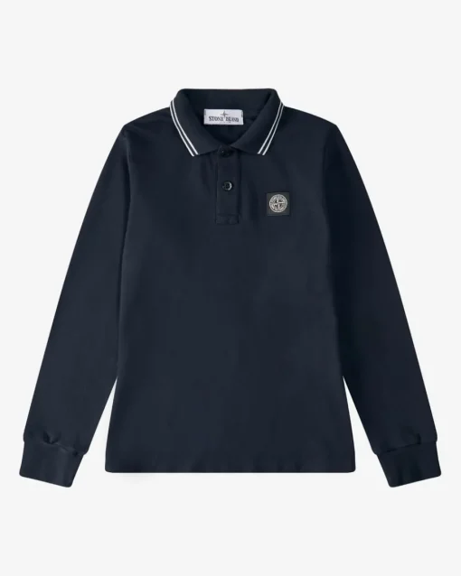 Langarm-Polo