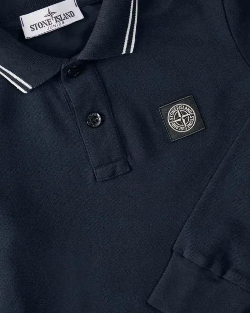 Langarm-Polo