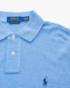 Langarm-Polo Custom Slim Fit