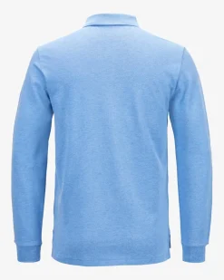 Langarm-Polo Custom Slim Fit