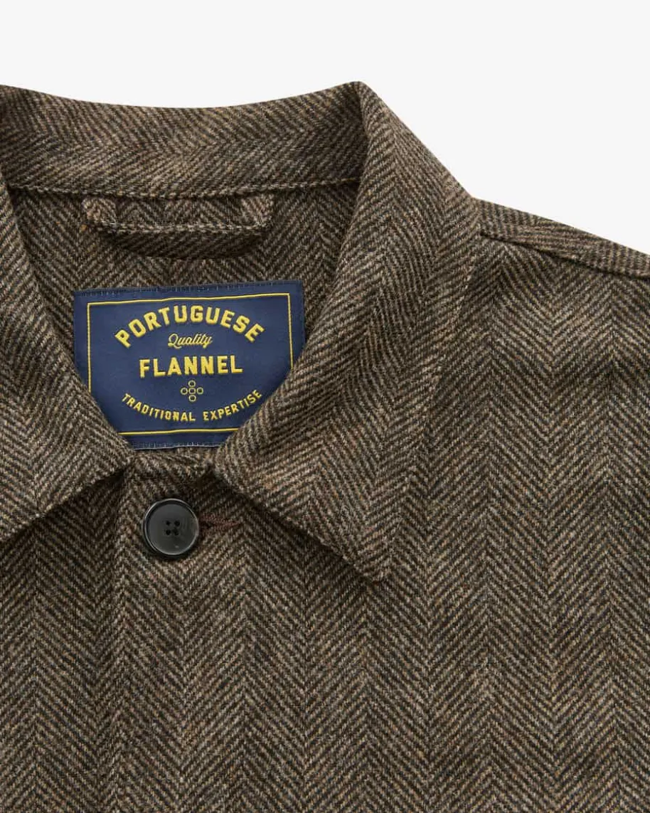 Lavura Schurwoll-Shirtjacket