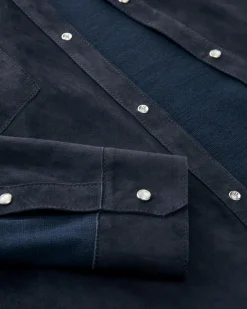 Leder Overshirt