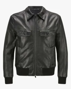 Lederblouson