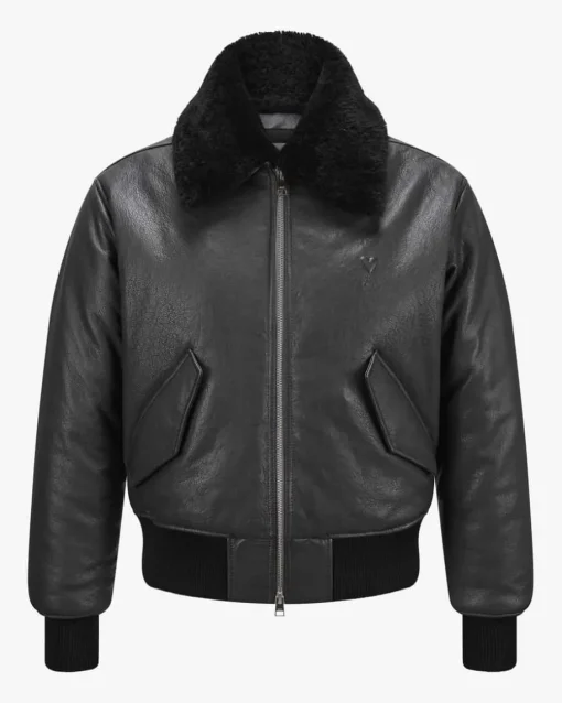 Lederblouson