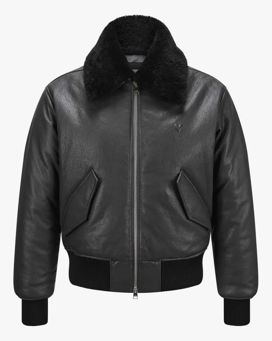 Lederblouson