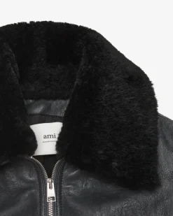 Lederblouson
