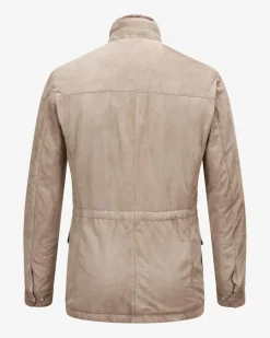 Leder-Fieldjacket
