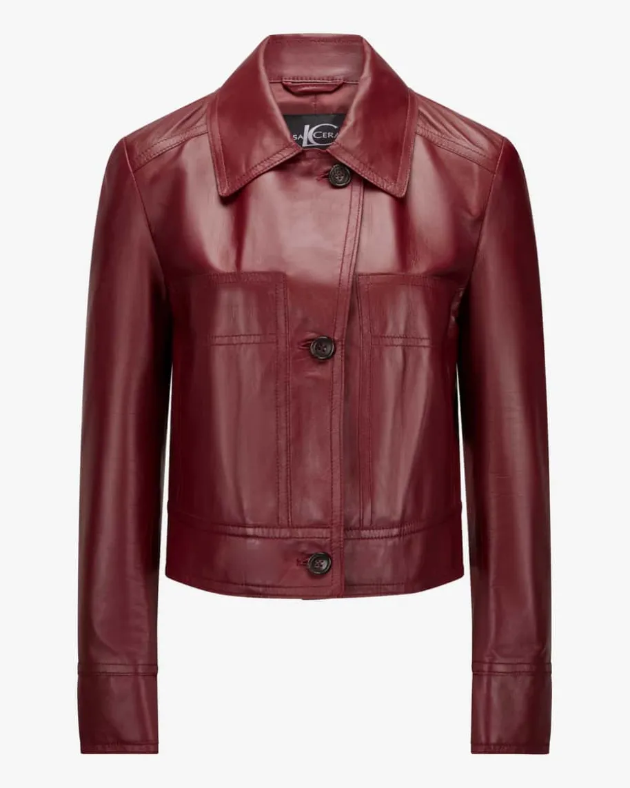 Lederjacke