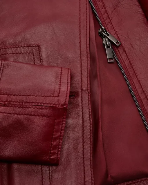 Lederjacke