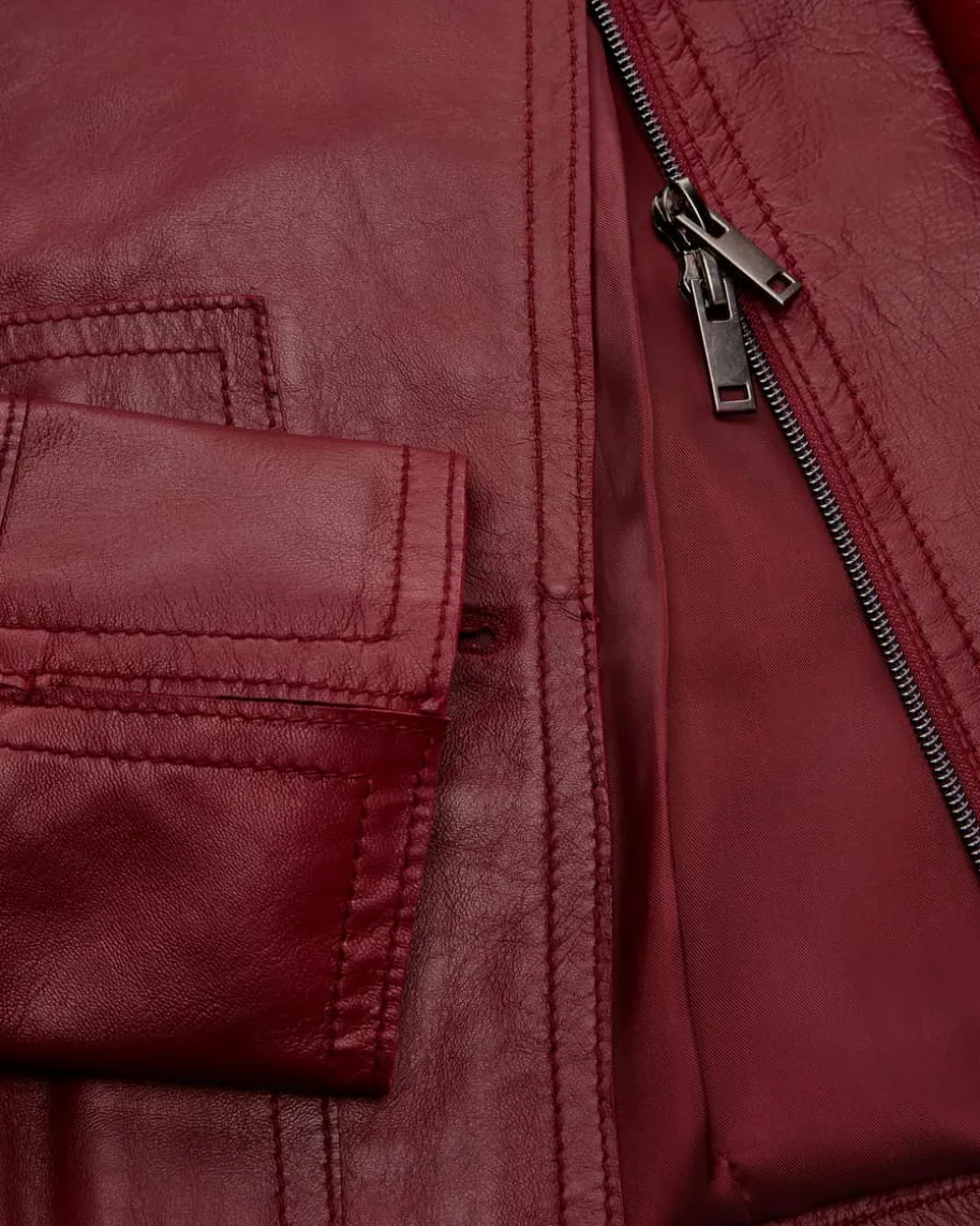 Lederjacke