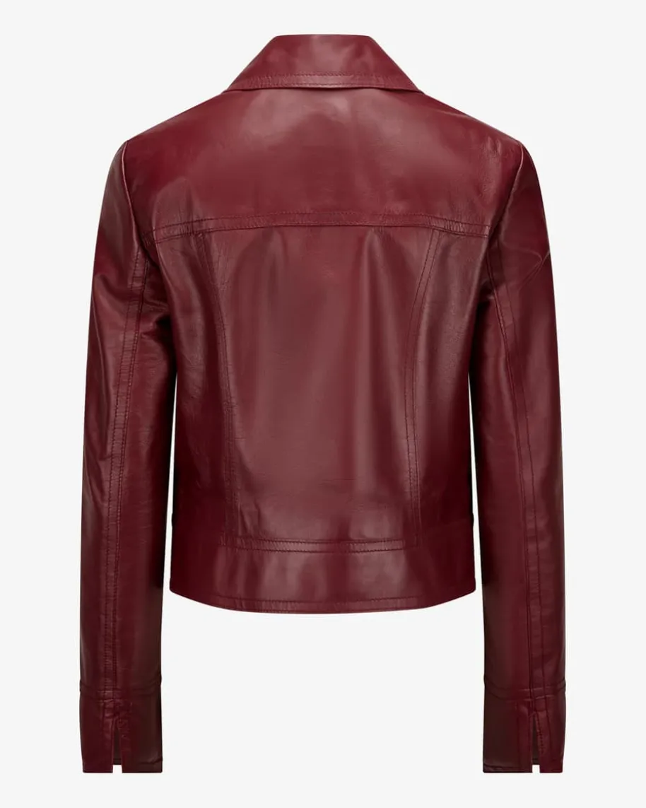 Lederjacke