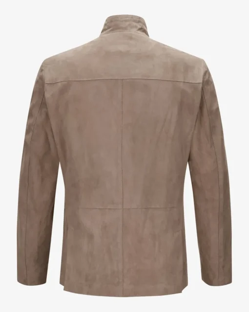 Leder-Shirtjacket