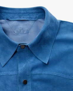 Leder-Shirtjacket