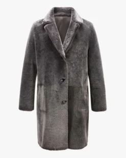 Leder-Wendemantel
