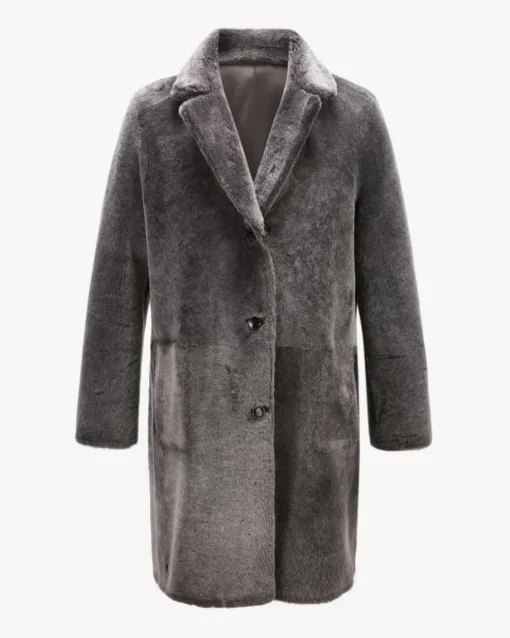 Leder-Wendemantel