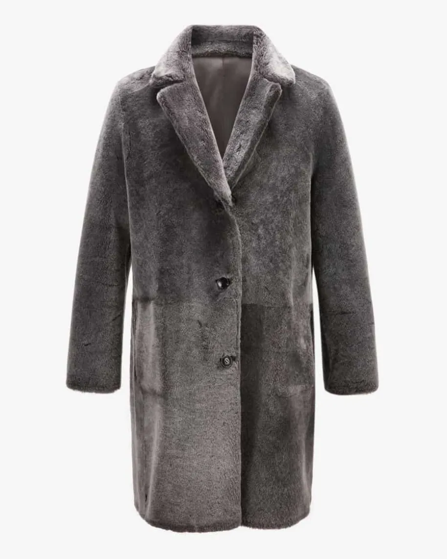 Leder-Wendemantel