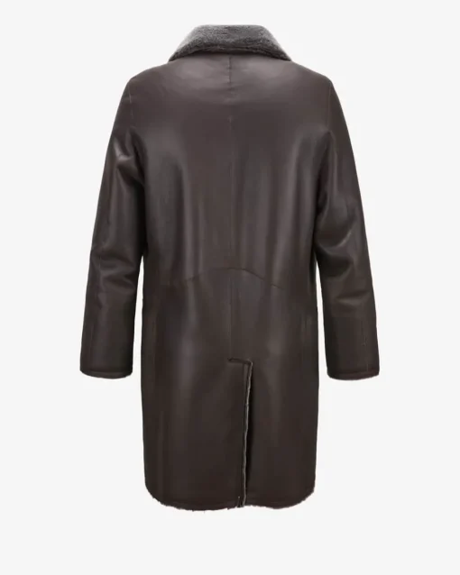 Leder-Wendemantel