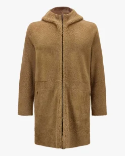 Leder-Wendemantel