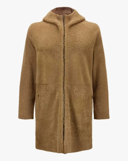Leder-Wendemantel