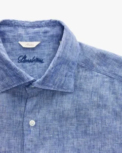 Leinenhemd Slimline