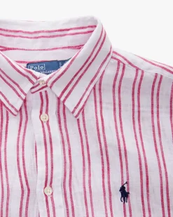 Leinen-Hemdbluse Classic Fit