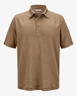 Leinen-Poloshirt