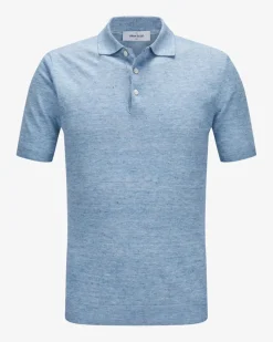 Leinen-Poloshirt