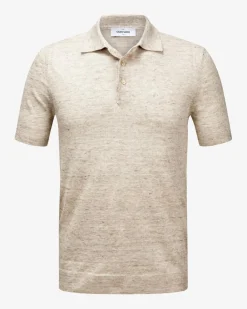 Leinen-Poloshirt