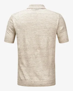 Leinen-Poloshirt