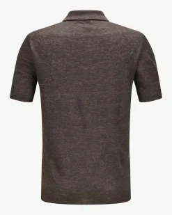 Leinen-Poloshirt
