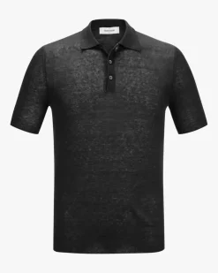 Leinen-Poloshirt