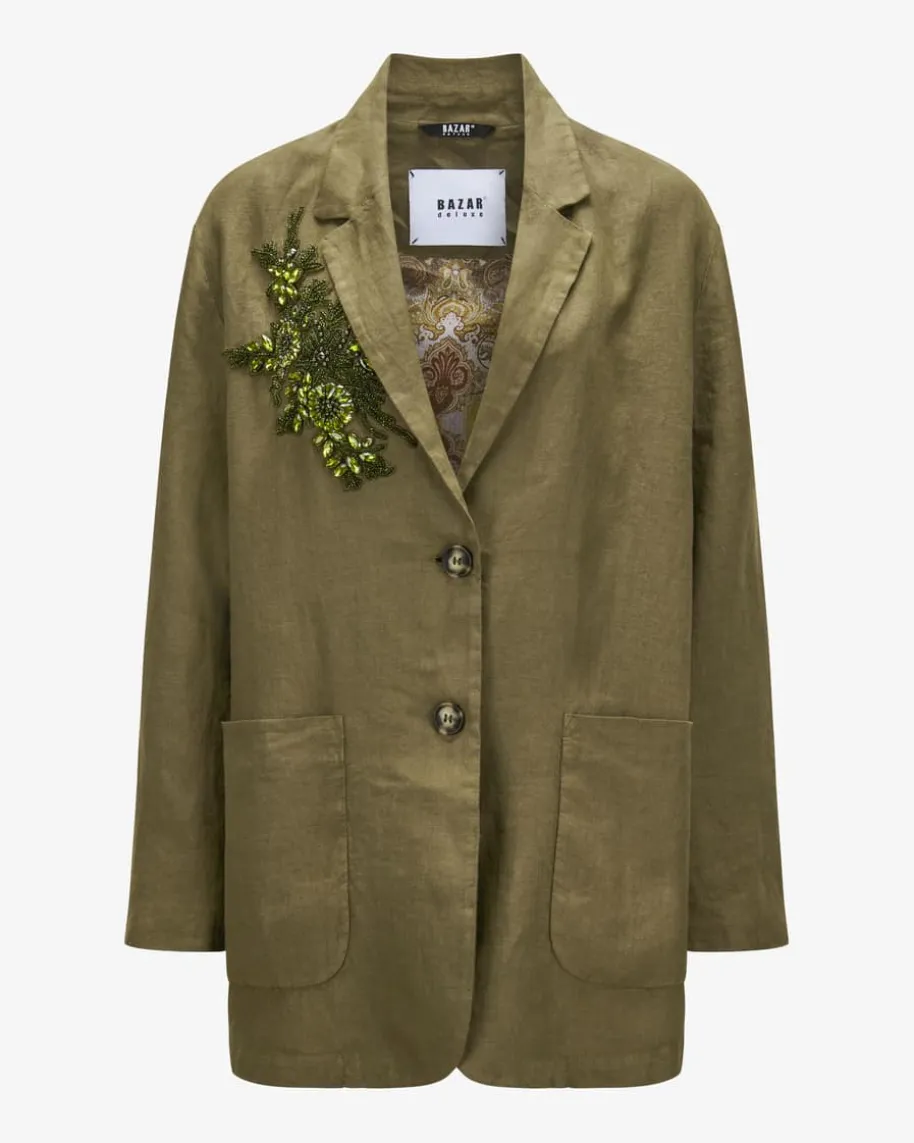Leinen-Shirtjacket