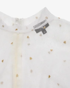 Leni Dirndlbluse Transparent