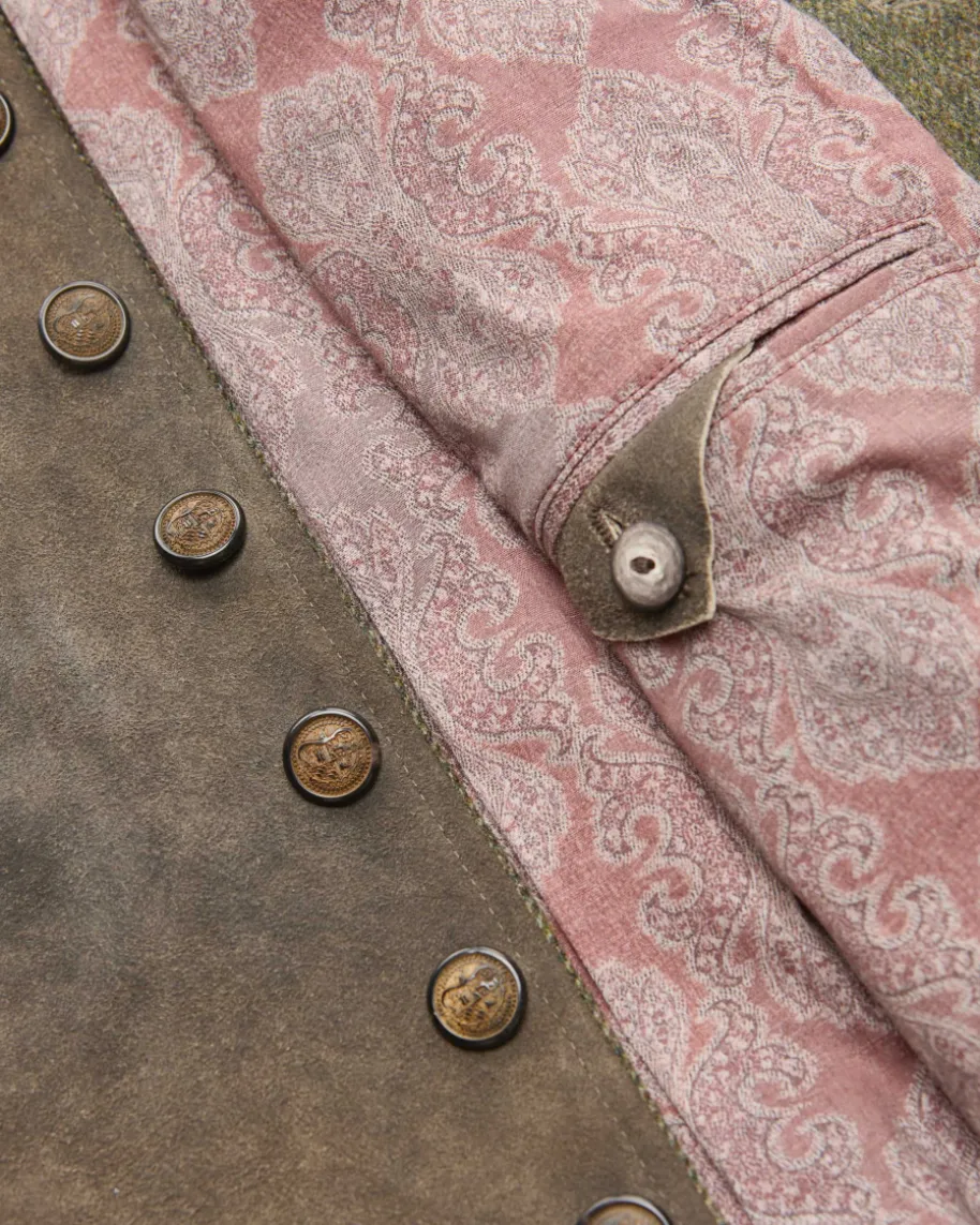 Lennox Trachten-Lederweste