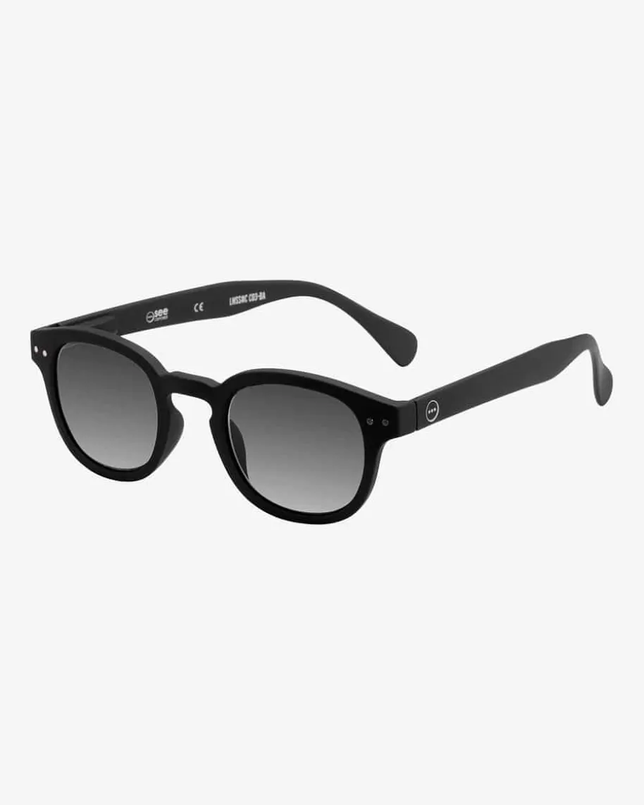 Lesebrille mit verdunkelten Gläsern