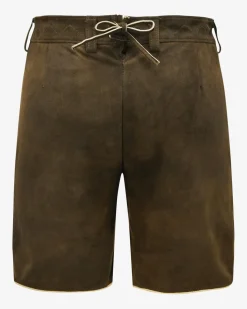Linderhof Lederhose kurz aus Ziegenleder
