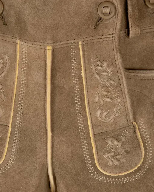 Loisachtal Lederhose aus Ziegenleder