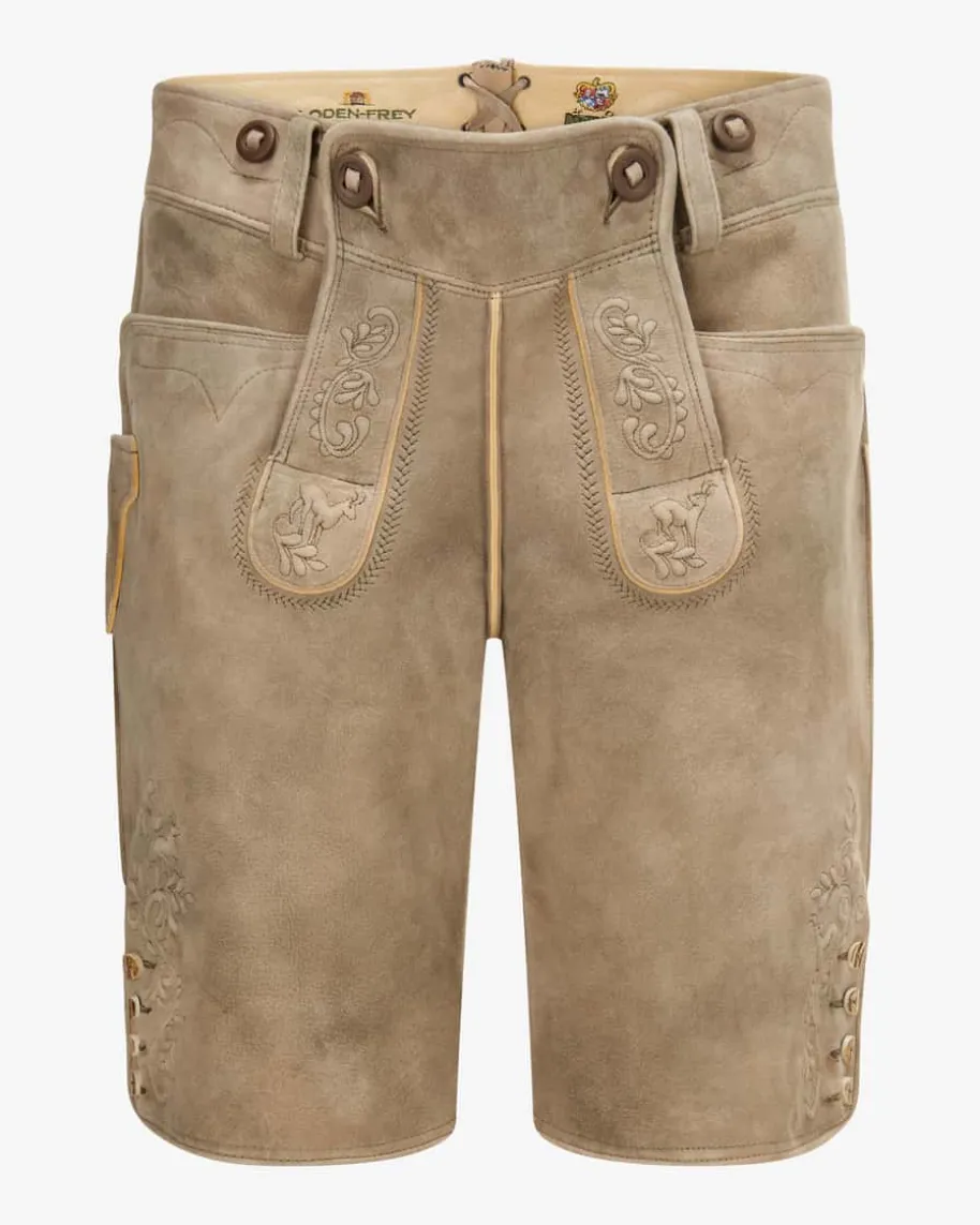 Loisachtal Lederhose aus Ziegenleder
