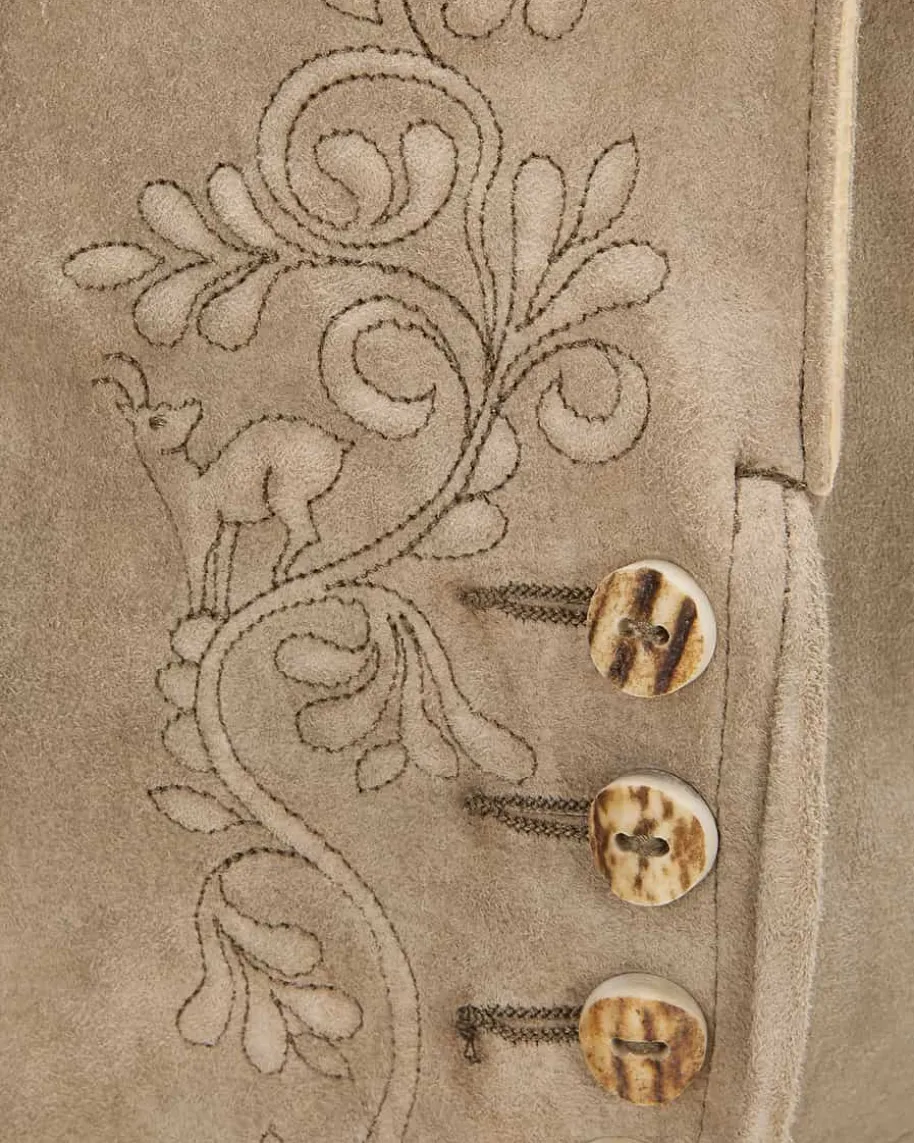 Loisachtal Lederhose aus Ziegenleder