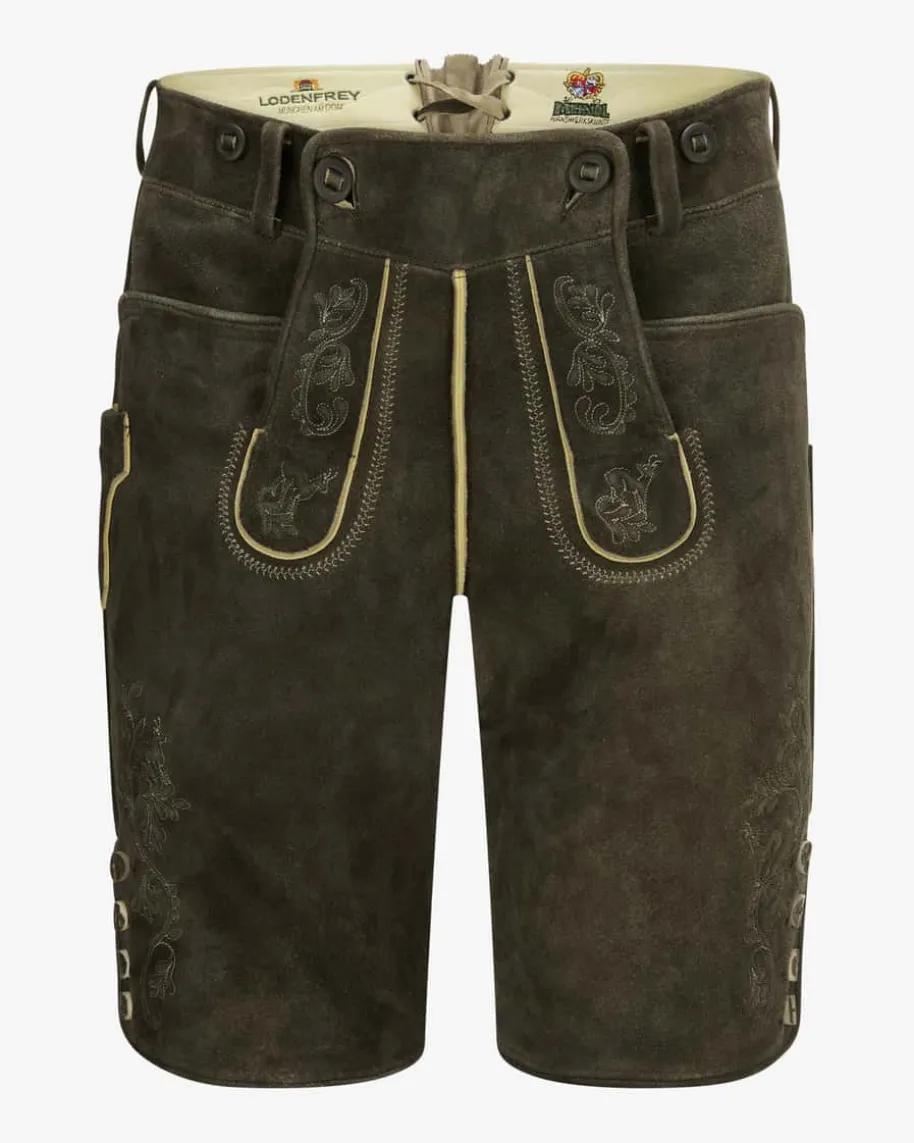 Loisachtal Lederhose aus Ziegenleder