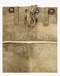 Loisachtal Trachten-Kniebundhose aus Ziegenleder